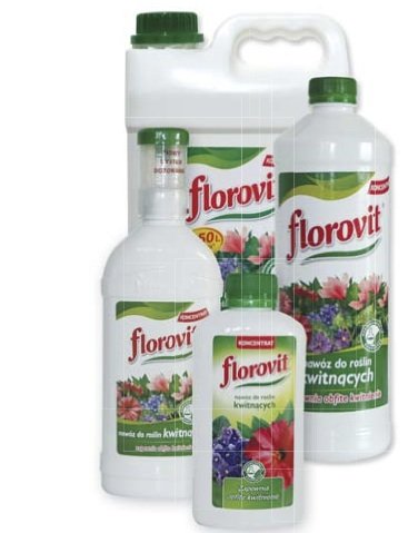 Удобрение для цветущих растений 0.5л. (с дозатором) FLOROVIT